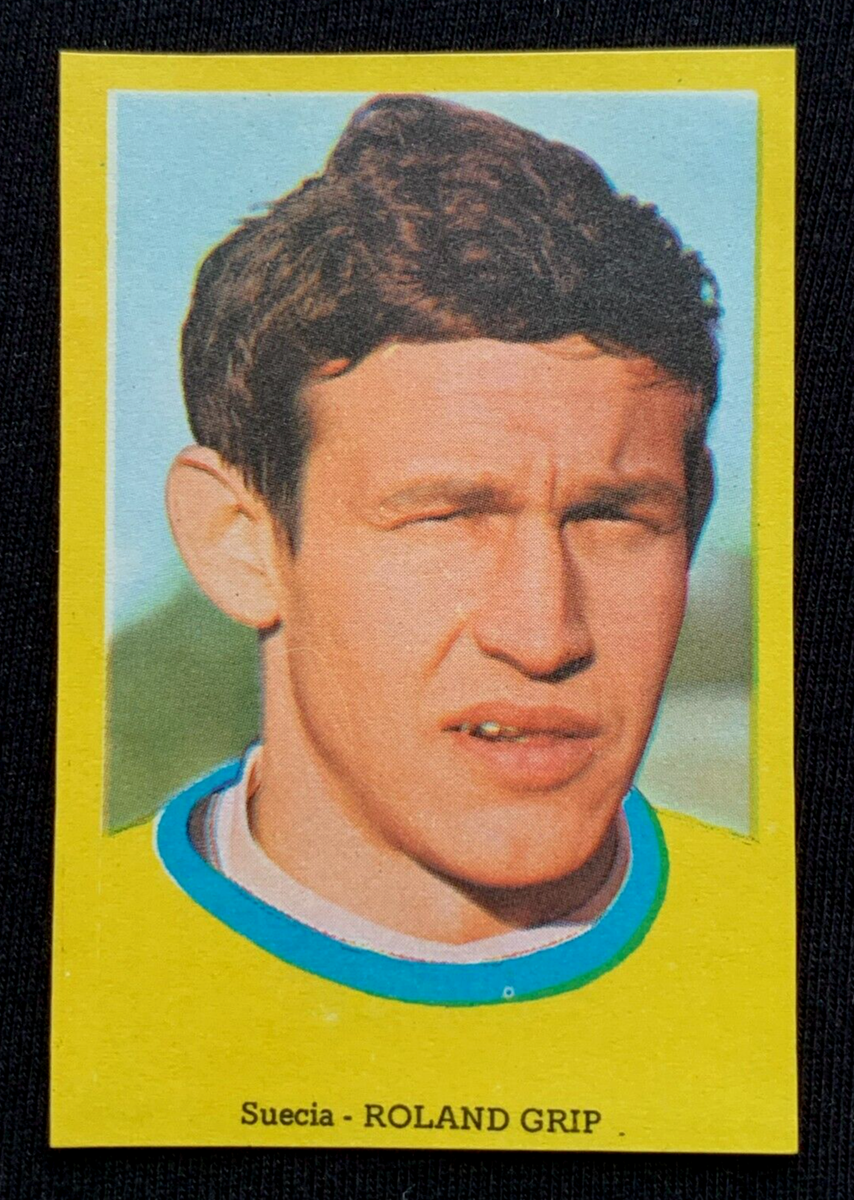 1970 Mexico World Cup FIFA Cromo #236 ROLAND GRIP Sweden | eBay