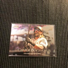 2019 TOPPS STADIUM CLUB #SCC-57 CHARLIE BLACKMON *STADIUM CHROME*  ROCKIES