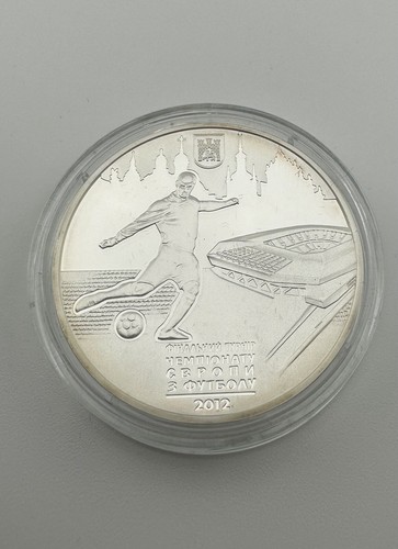 Ucrania 2011 UEFA Euro 2012 Torneo Final Fútbol 925 Monedas Plata Certificado de Autenticidad - Imagen 8 de 12