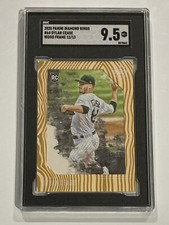2020 Panini Diamond Kings #64 Dylan Cease RC SGC 9.5 Mint+ Wood Frame /13