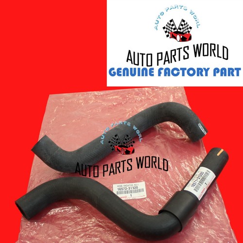 GENUINE 2010-2015 Lexus RX350 RX450h Upper & Lower Radiator Coolant ...