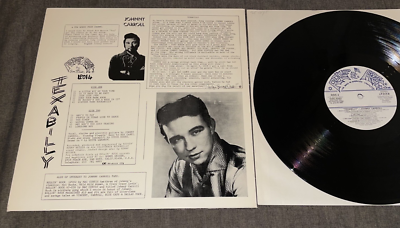 1978 Rollin' Rock LP-014 ed1 Johnny Carroll: Texabilly ROCKABILLY