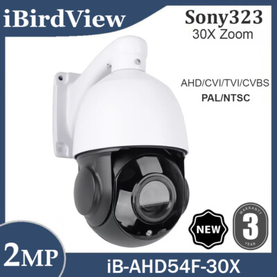HD SONY323 30X Zoom 4-in-1 TVI/CVI/AHD/CVBS Surveillance CCTV Security Camera
