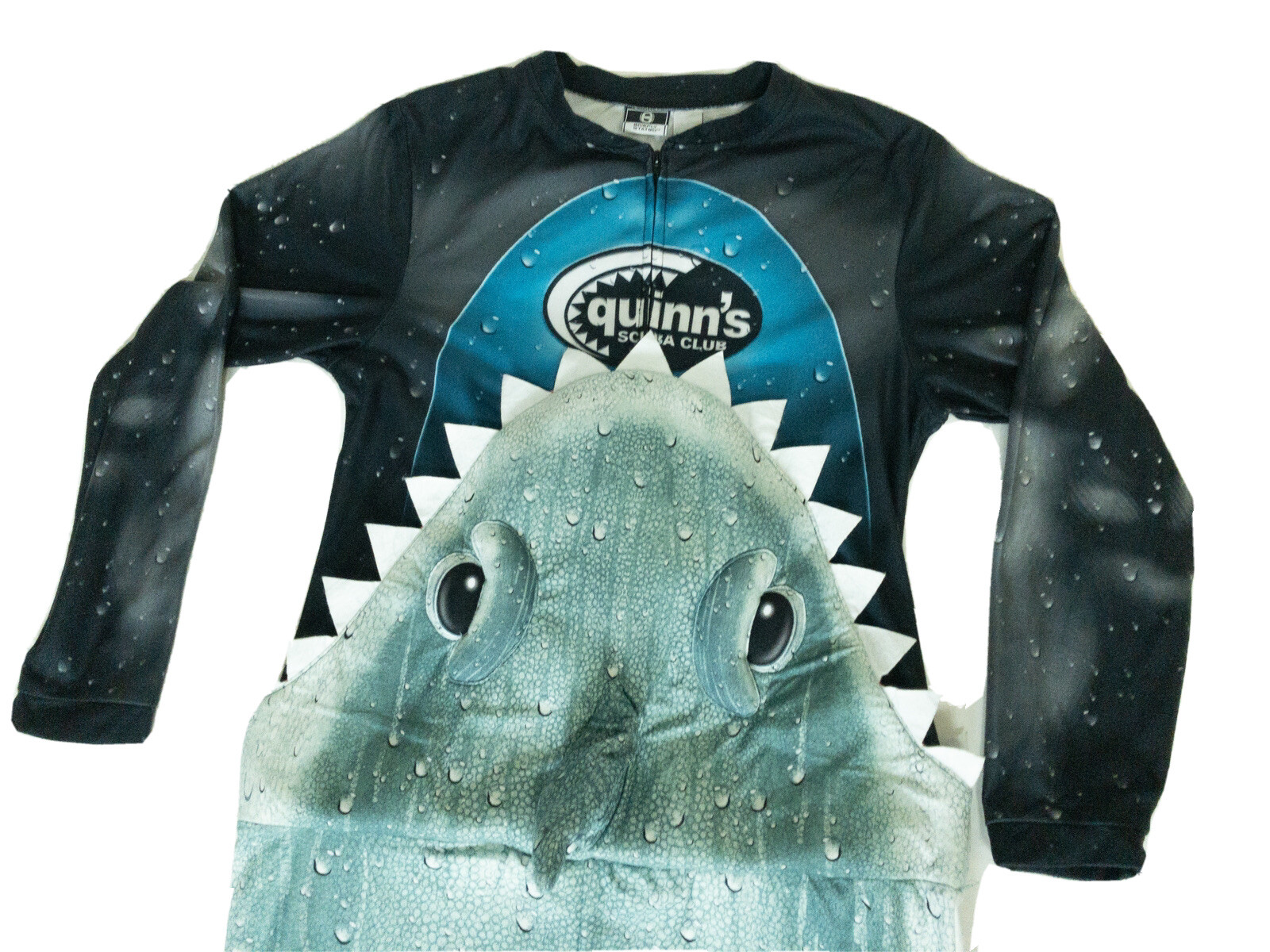 Shark Eating Diver Halloween Costume Bodysuit Jaws At… Gem