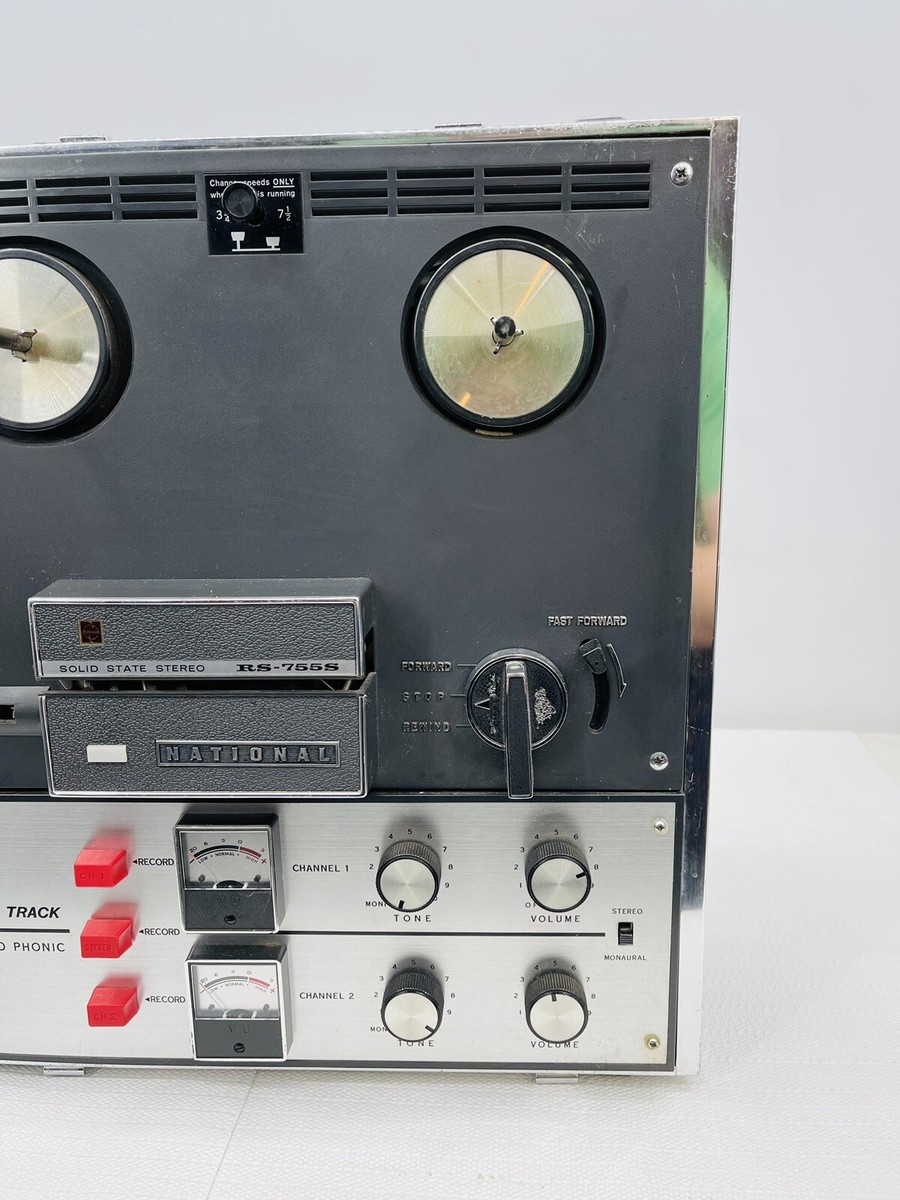 National RS-755s Four Track Reel to Reel Solid State Stereo | eBay
