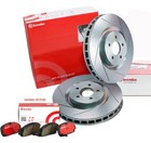 <!--F#f_0-->BREMBO 2x SLOTTED Front 295mm BRAKE ROTORS & PADS TRITON ML MN MQ MR<!--F/-->