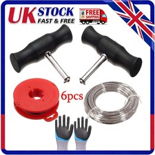 Car Windshield Windscreen Removal Tool Glass Window Cutting Wire& Handles Tools.