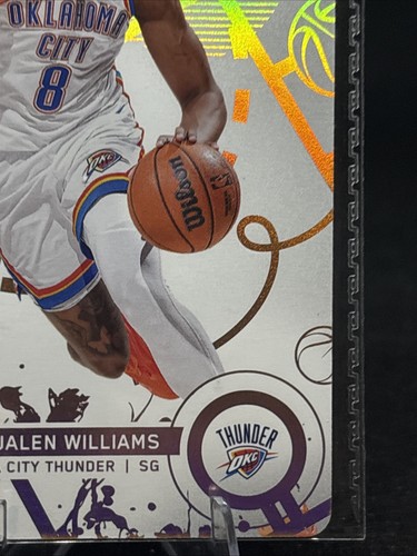 Jalen Williams 2025 Topps Match Attax White #69 OKC Thunder - 第 4/10 張圖片