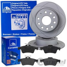 ATE PowerDisc BREMSSCHEIBEN 278mm + CERAMIC HA passend für OPEL VECTRA C SIGNUM