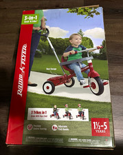 Radio Flyer 3-in-1 Stroll 'N Trike Tricycle w/ Push Handle 456/456P