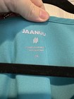 Jaanuu Scrubs Women’s Rhena 1 Pocket Scrub Top size 3X Aqua Teal Blue EUC — photo 3