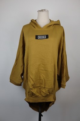 MNML Minimal Frauen Sweatshirt Einheitsgröße Frau Abzugshaube Casual Oversize