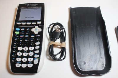 Texas Instruments TI-84 Plus C Silver Edition Graphing Calculator - Working