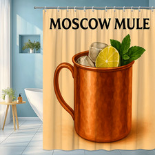 Elegant Black and White Shower Curtain for Modern Home Decor