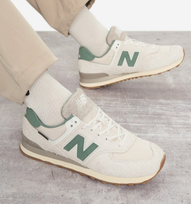 New Balance U574GDG Calcium / New Spruce Men's Athletic Sneakers SIZE 13