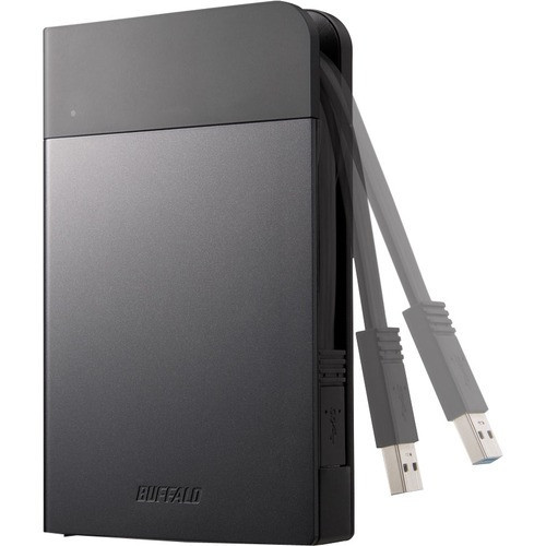 Buffalo MiniStation Extreme NFC USB 3.0 2 TB Rugged Portable Festplatte (HD-PZN2 - Bild 1 von 7