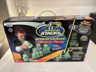 P NEW Speed Stacks Glow in the Dark Stack Pack StackMat Timer 12 Cups Sealed