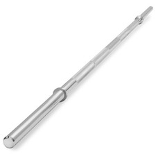 1" Standard Weightlifting Barbell, 7 FT Straight Bar