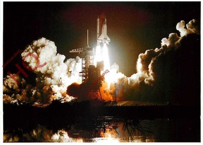 Ansichtskarte_ Nasa, Space Shuttle Start