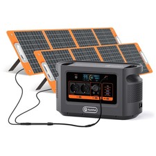FlashFish E112B Solargenerator LiFePO4 1008Wh 1200W Optional Mit 100W …