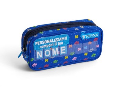 , Federmäppchen Electronic Games, personalisierbar, Packung mit 1 Stück
