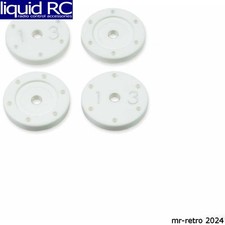 Tekno RC 6137 Shock Piston Set Flat/Flat All 16mm Shocks 6x1.3 4 Pieces