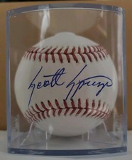 Scott Spiezio Autograph Baseball