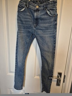 Boys River Island Slim Fit Blue Jeans. Age 11. Excellent Condition