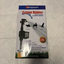 HAVAHART 5277 Critter Ridder Motion Activated Animal Repellent & Sprinkler - NEW