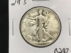 1929-S Walking Liberty Half Dollar - Circulated 90% Silver 50C - B287