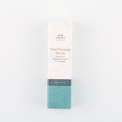 Sun Coast Science Total Package Serum, Vitamin C, Hyaluronic Acid, 1 pack US