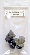 NEW/REPACKAGED Genuine Signia Sleeve 3.0 Vented Sleeves L (6 Pack) Hearing Aids