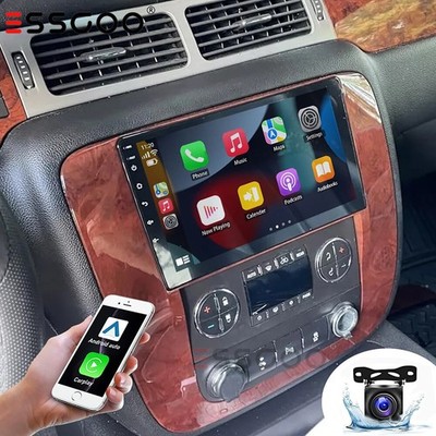 9'' Android 15 For GMC Yukon 2007-2013 Apple Carplay Stereo Radio GPS WiFi  SWC
