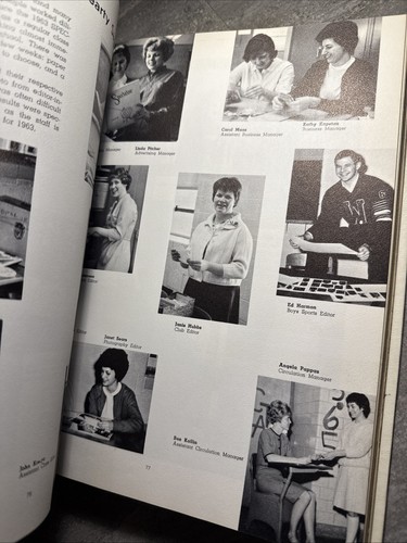 Wayne Memorial High Yearbook 1963 Spectator Michigan - Picture 10 of 18
