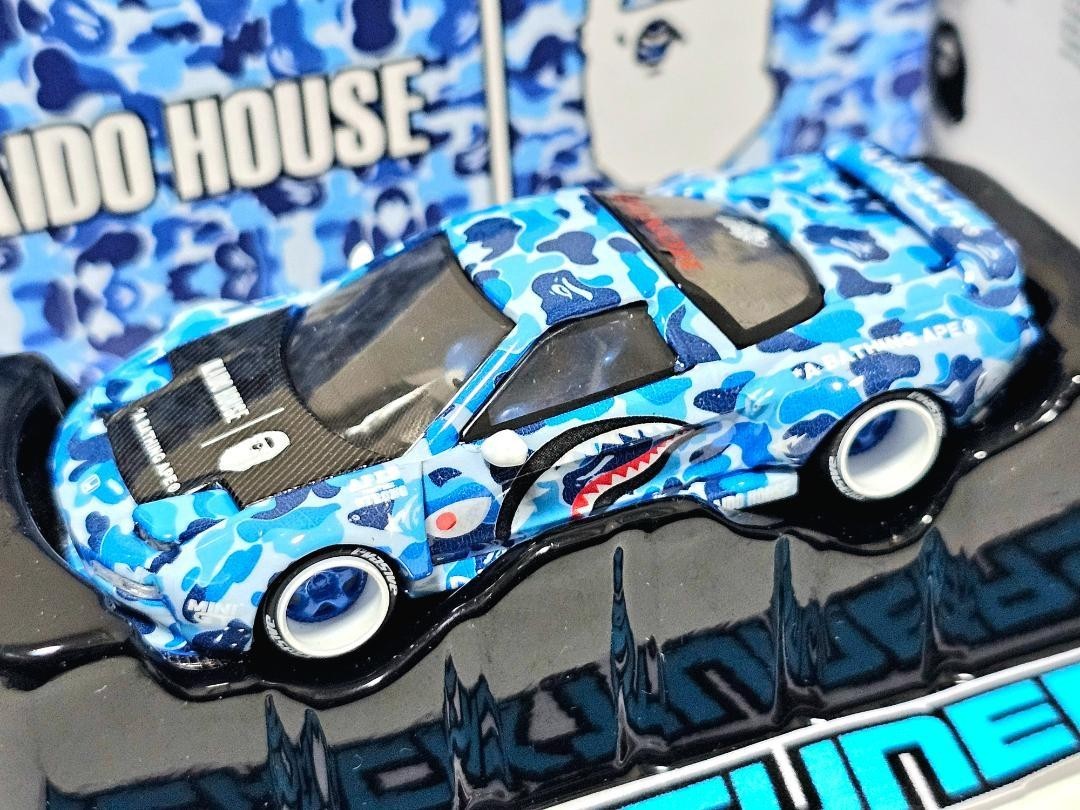 Kaido House Mini GT NSX BAPE Custom Set of 3 Camo Ver. Pink Blue