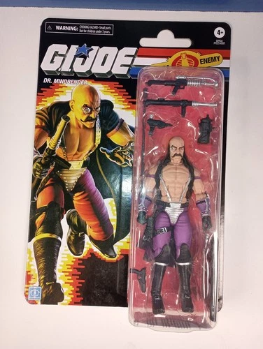 2025 GI Joe Classified Series Retro Card DR MINDBENDER 6" Hasbro Action Figure