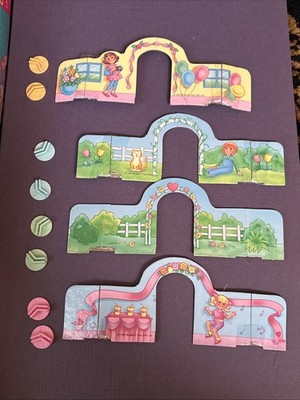 Vintage Polly Pocket Party Board Game Replacement Piece House Partitions Clip G2