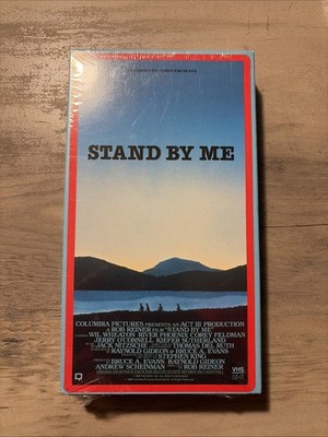 Stand By Me VHS Columbia Red Border New Sealed Rare! OOP! Brand New! Free Ship!