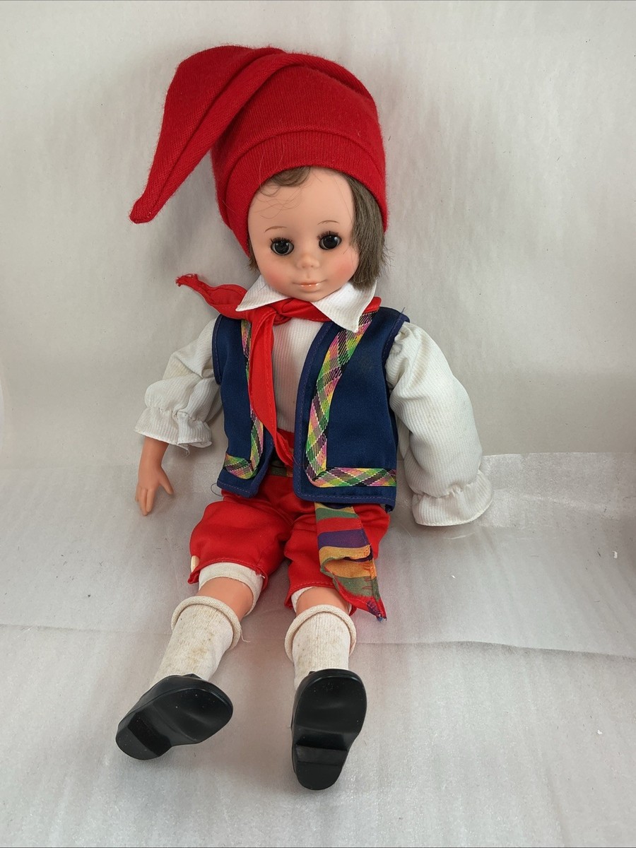 Zanini & Zambelli Italy Boy Doll Brown Hair Brown Eyes 1986