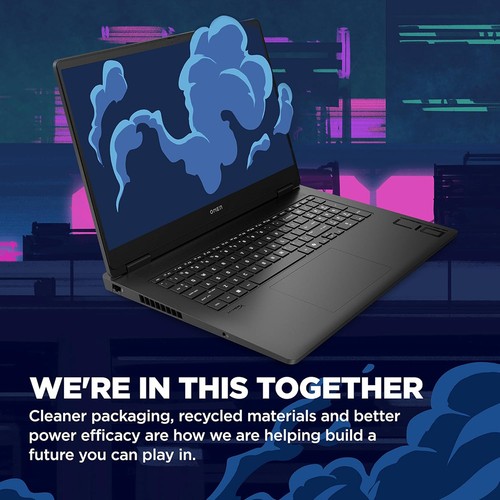 Hewlett Packard OMEN 17-db0010nr 17.3" AMD Ryzen 7 8845HS CoPilot Gaming Laptop - Picture 9 of 12