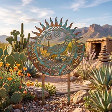 Roadrunner Metal Garden Stake, Southwest Sun ...