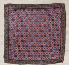 United Colors of Benetton Silk Patterned Square Scarf 25" Multicolor — photo 1