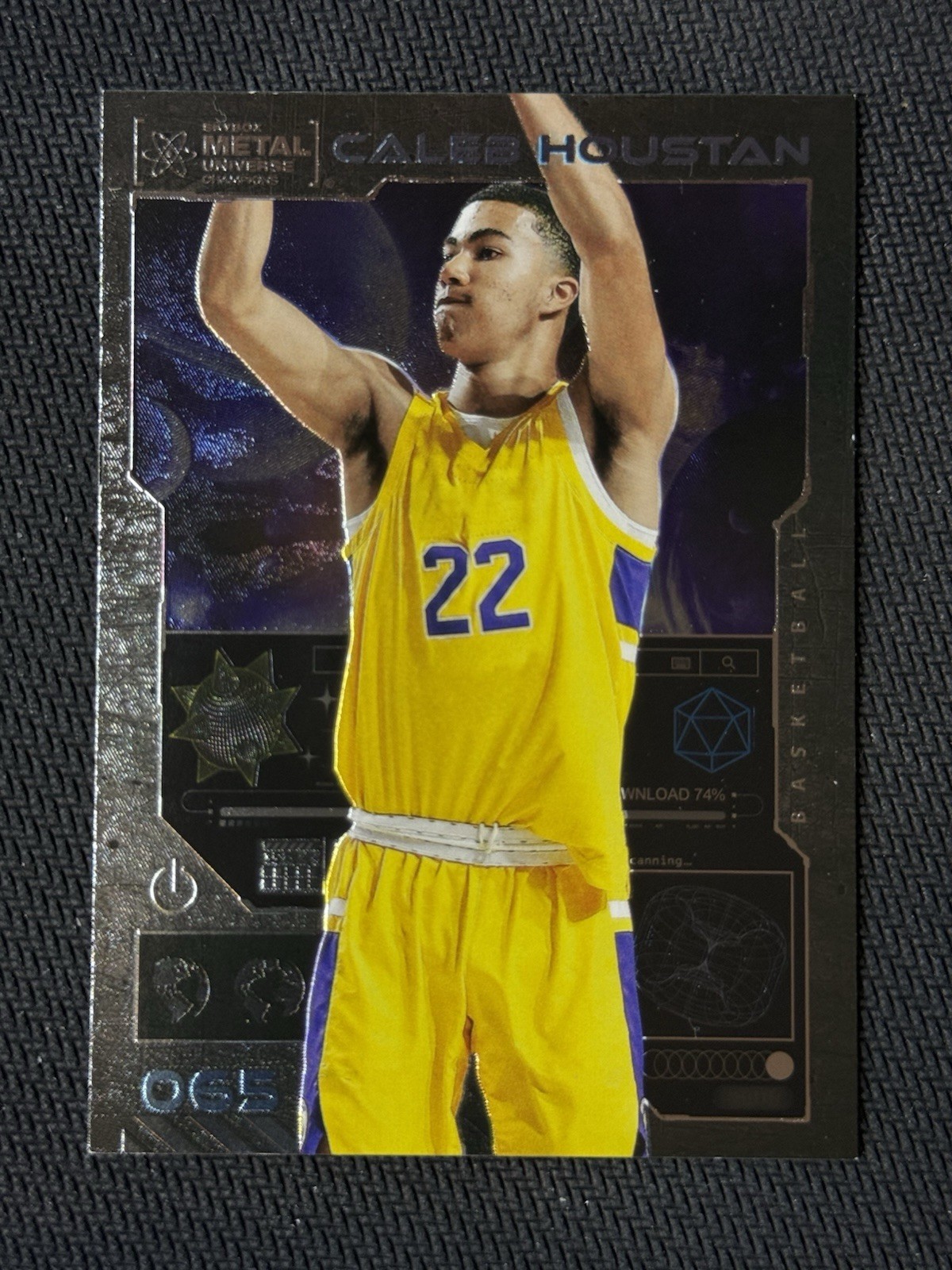Caleb Houstan 2023 Skybox Metal Universe Champions #065