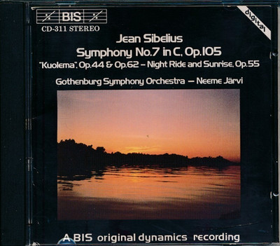 Jean Sibelius: Symphony No. 7 In C, Op. 105 / ''Kuolema'', Op. 44 [Zustand gut]
