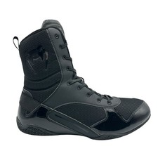 Men's 11 US - Venum Elite Black VENUM-03681 High Top Boxing Shoes