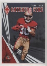 2019 Panini Phoenix Catching Fire Jerry Rice #28 HOF 0c2