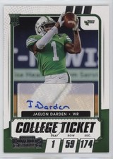2021 Panini Contenders Draft Picks College Ticket Jaelon Darden #321 Auto 0k2i