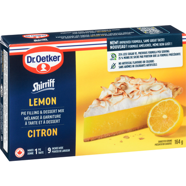 Dr. Oetker Shirriff Pie Filling & Dessert Mix Lemon 164g (2 Pack) - 第 2/5 張圖片
