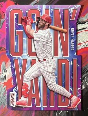 2023 Topps Stadium Club Bryce Harper Goin' Yard Red SP Philadelphia Phillies