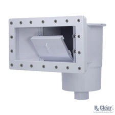 Rx Clear WideMouth Thru-Wall Skimmer for Above Ground Swimming Pools